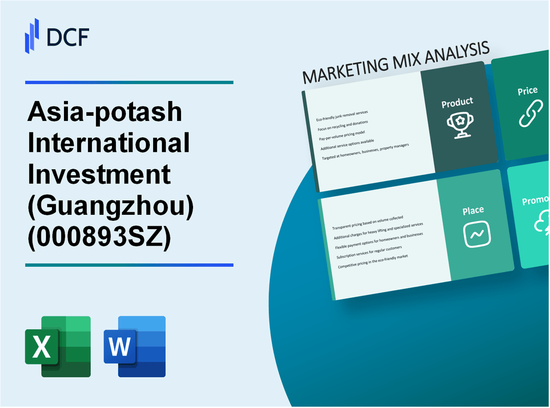 Asia-potash International Investment Co.,Ltd. (000893.SZ): Marketing Mix Analysis