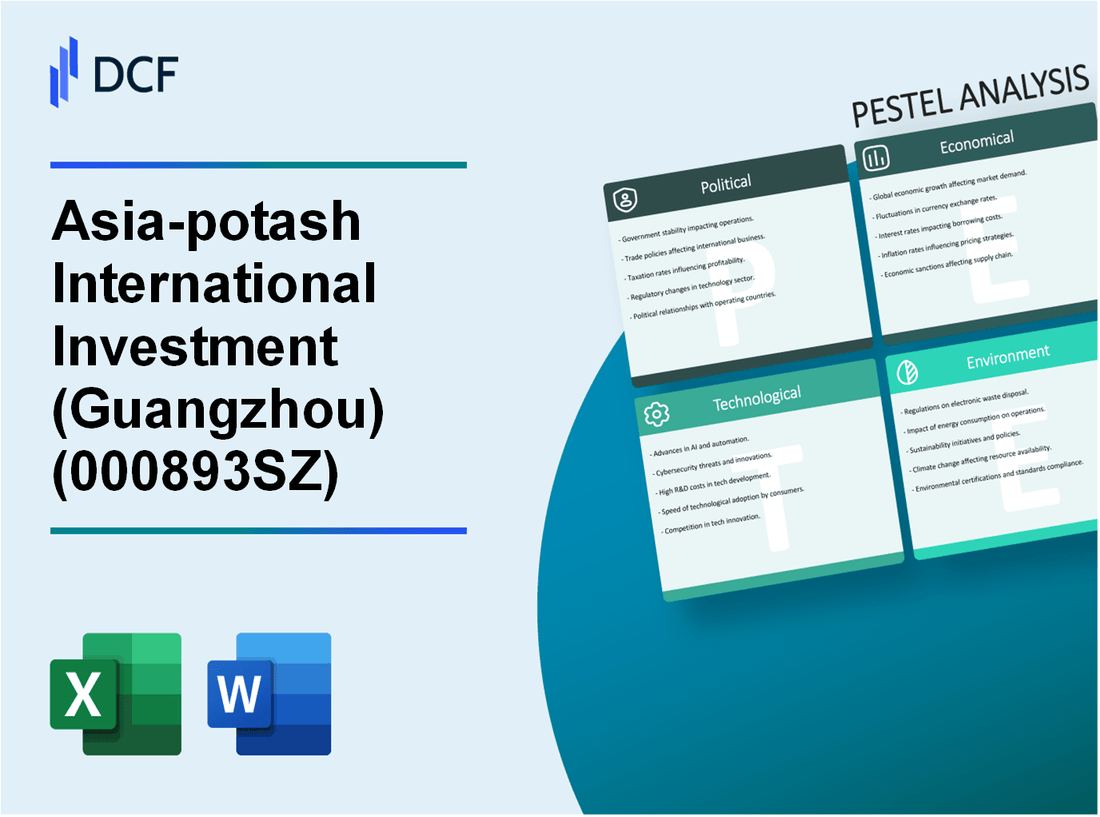 Asia-potash International Investment Co.,Ltd. (000893.SZ): PESTEL Analysis