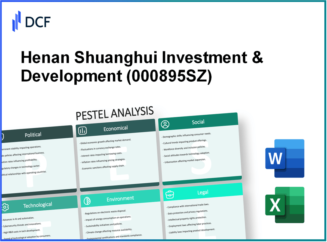 Henan Shuanghui Investment & Development Co.,Ltd. (000895.SZ): PESTEL Analysis