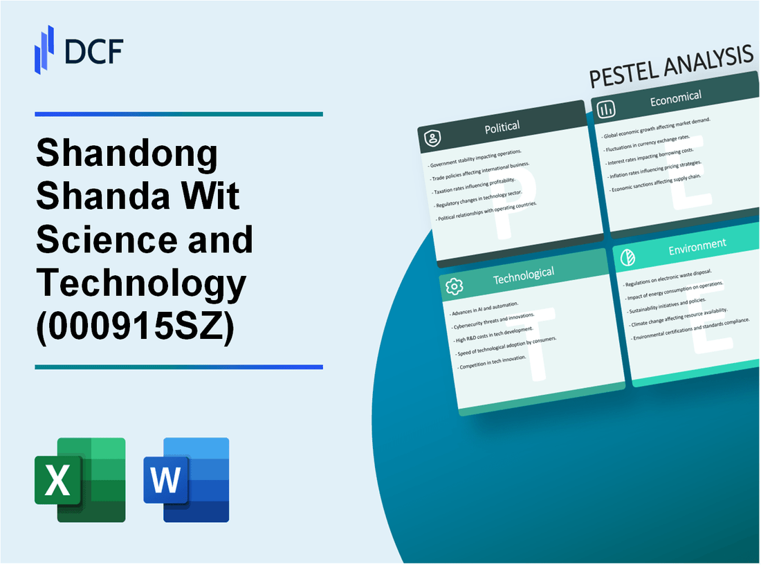 Shandong Shanda Wit Science and Technology Co., Ltd. (000915.SZ): PESTEL Analysis