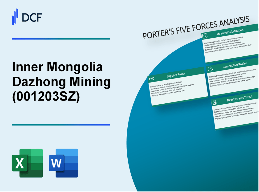 Inner Mongolia Dazhong Mining (001203.SZ): Porter's 5 Forces Analysis