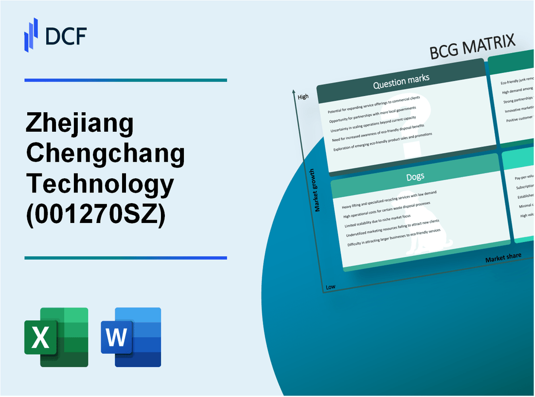 Zhejiang Chengchang Technology Co., Ltd. (001270.SZ): BCG Matrix