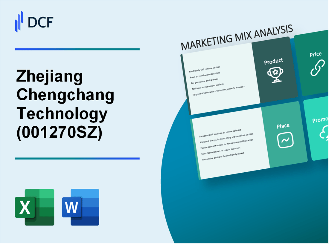 Zhejiang Chengchang Technology Co., Ltd. (001270.SZ): Marketing Mix Analysis