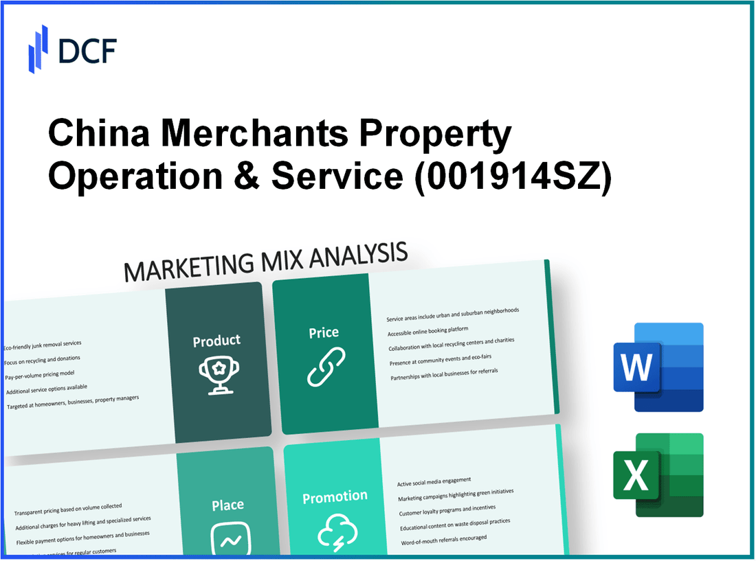 China Merchants Property Operation & Service Co., Ltd. (001914.SZ): Marketing Mix Analysis