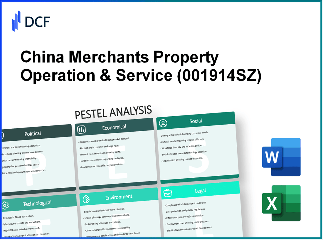 China Merchants Property Operation & Service Co., Ltd. (001914.SZ): PESTEL Analysis