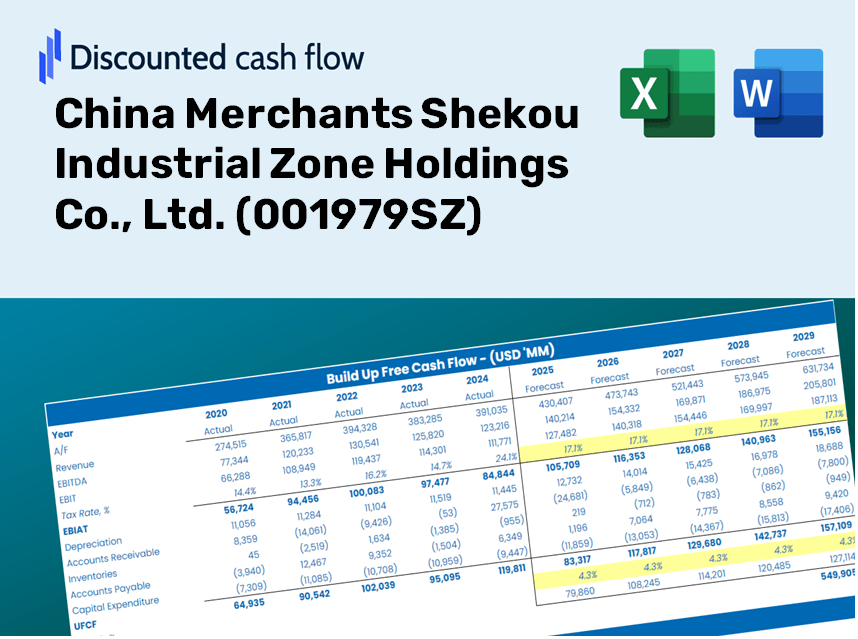 China Merchants Shekou Industrial Zone Holdings Co., Ltd. (001979SZ) DCF Valuation