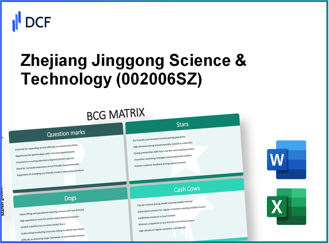 Zhejiang Jinggong Science & Technology Co., Ltd (002006.SZ): BCG Matrix