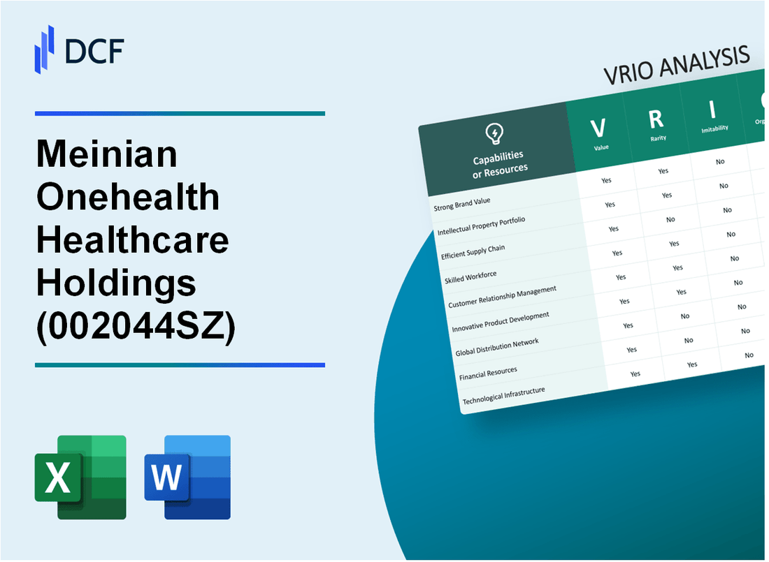 Meinian Onehealth Healthcare Holdings Co., Ltd. (002044.SZ): VRIO Analysis