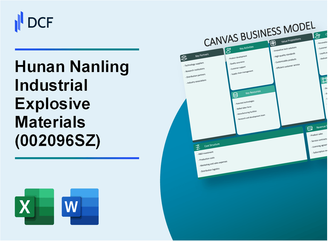 Hunan Nanling Industrial Explosive Materials Co., Ltd. (002096.SZ): Canvas Business Model