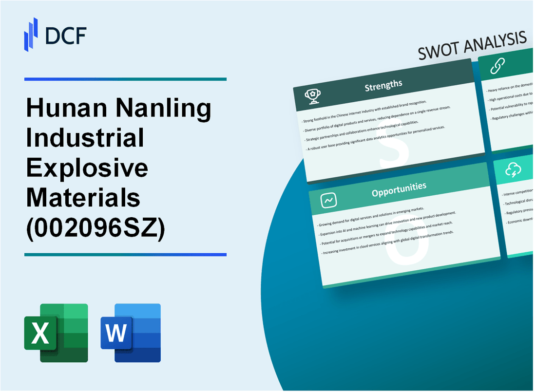 Hunan Nanling Industrial Explosive Materials Co., Ltd. (002096.SZ): SWOT Analysis