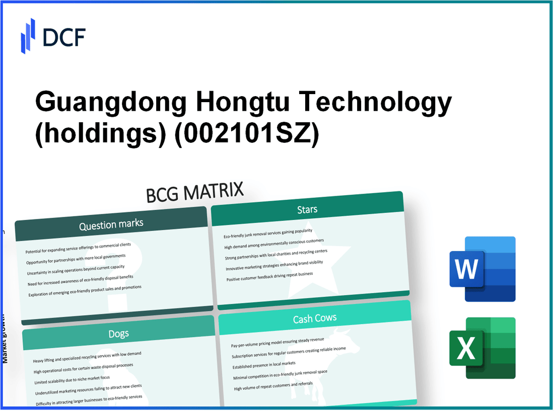 Guangdong Hongtu Technology Co.,Ltd. (002101.SZ): BCG Matrix