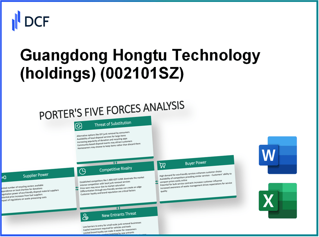 Guangdong Hongtu Technology (002101.SZ): Porter's 5 Forces Analysis