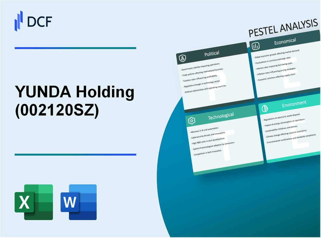 YUNDA Holding Co., Ltd. (002120.SZ): PESTEL Analysis