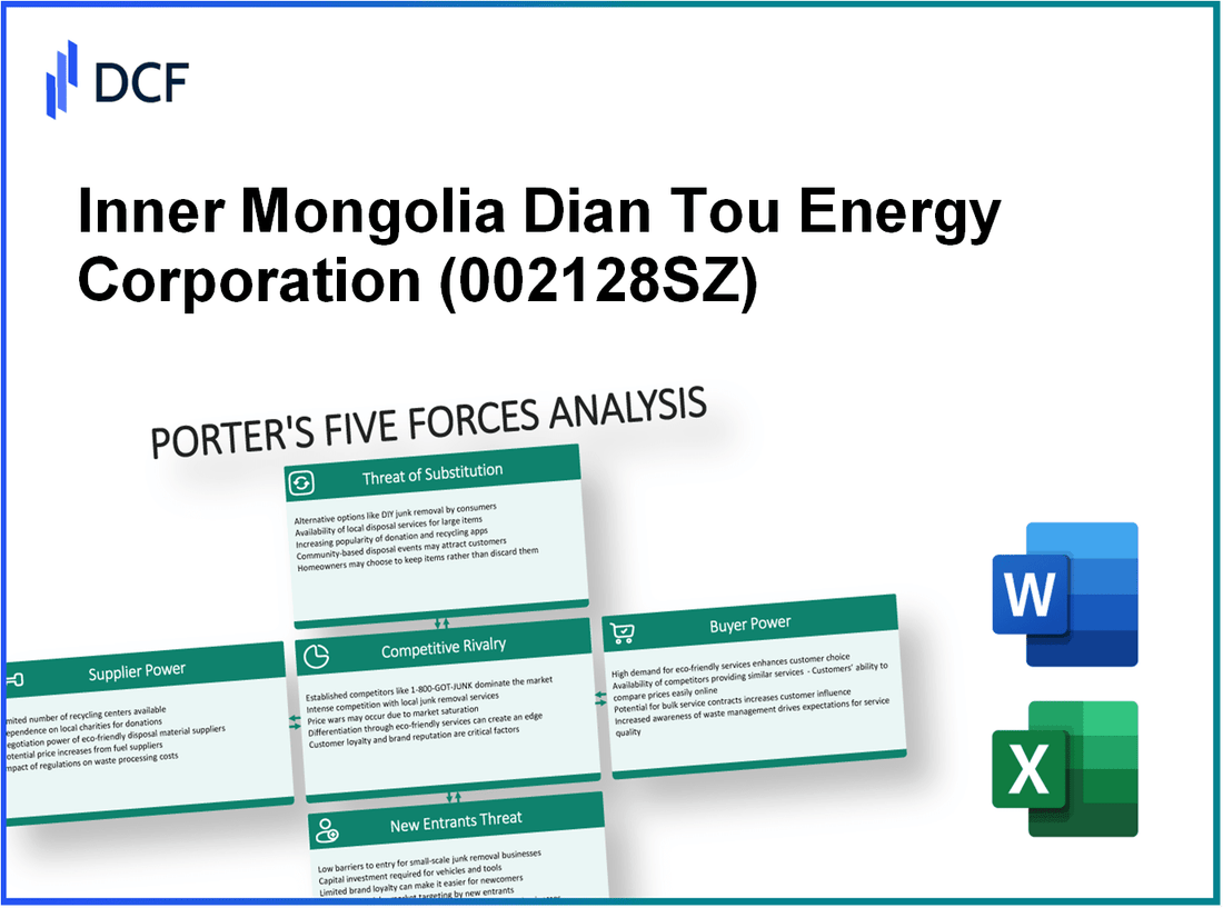 Inner Mongolia Dian Tou Energy Corporation (002128.SZ): Porter's 5 Forces Analysis