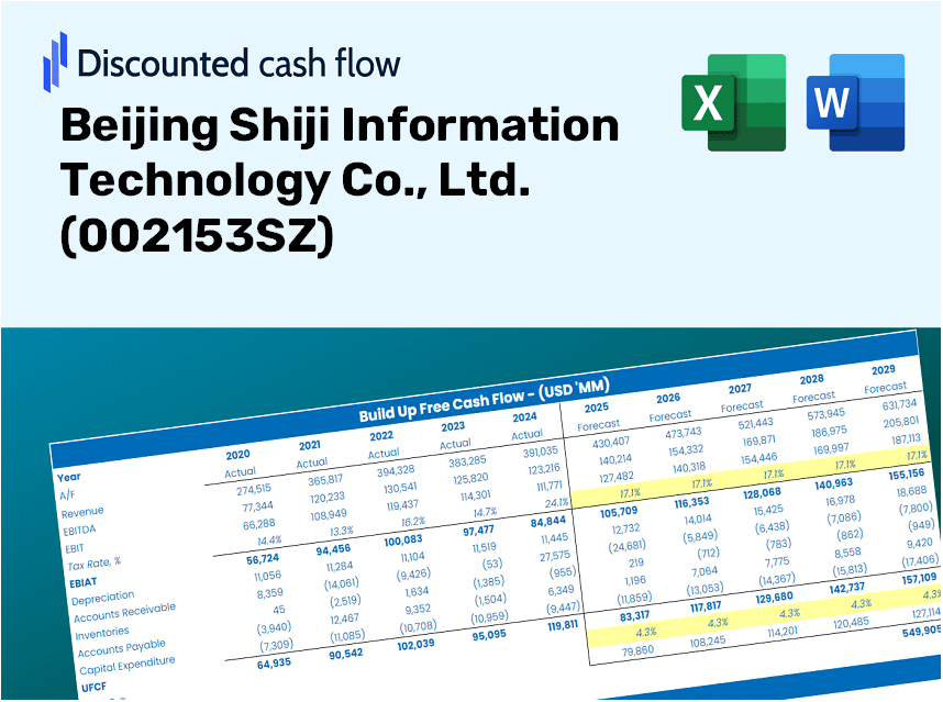 Beijing Shiji Information Technology Co., Ltd. (002153SZ) DCF Valuation