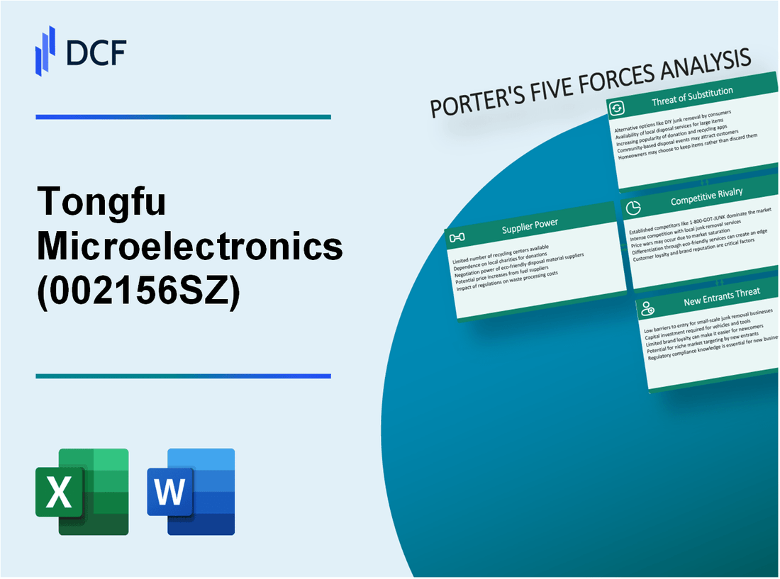 Tongfu Microelectronics (002156.SZ): Porter's 5 Forces Analysis