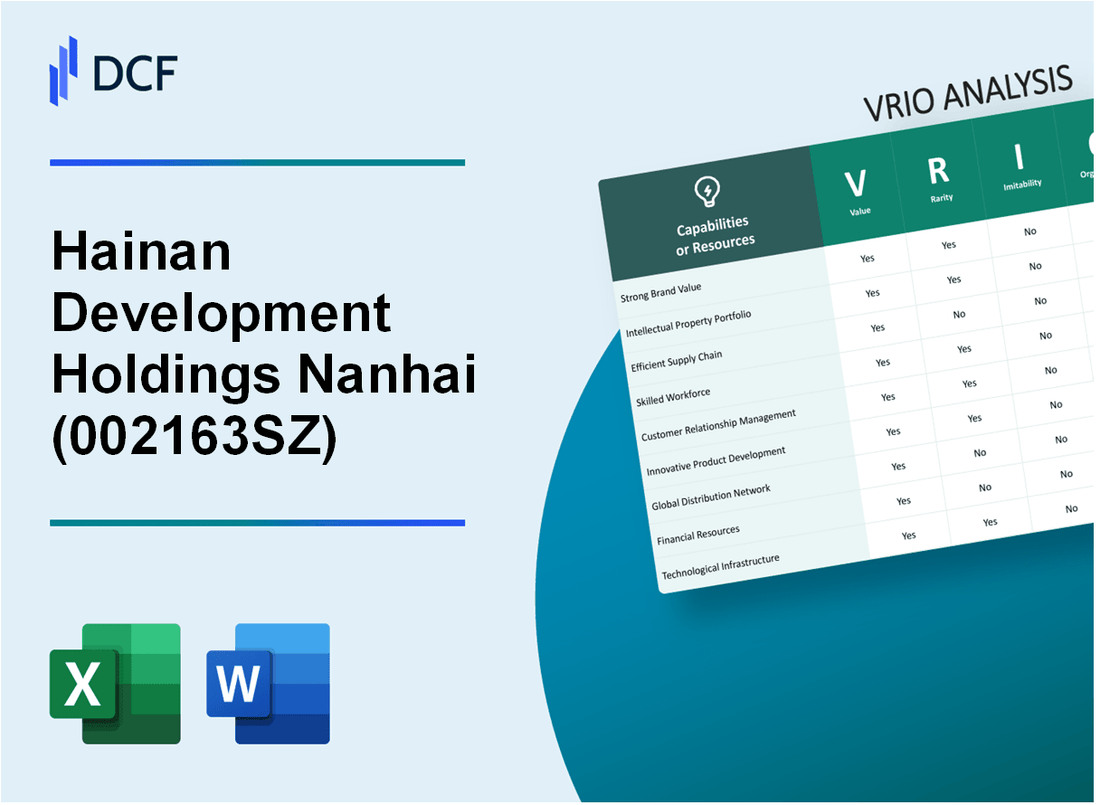 Hainan Development Holdings Nanhai Co., Ltd. (002163.SZ): VRIO Analysis