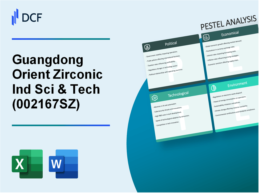 Guangdong Orient Zirconic Ind Sci & Tech Co.,Ltd (002167.SZ): PESTEL Analysis