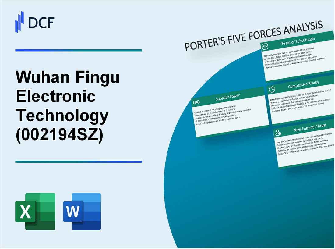 Wuhan Fingu Electronic Technology (002194.SZ): Porter's 5 Forces Analysis