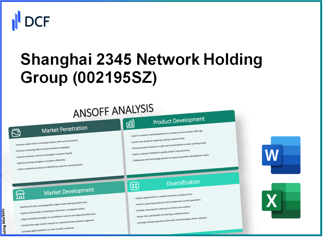 Shanghai 2345 Network Holding Group Co., Ltd. (002195.SZ): Ansoff Matrix