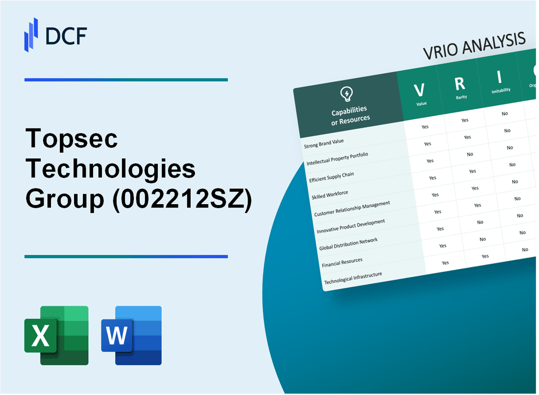 Topsec Technologies Group Inc. (002212.SZ): VRIO Analysis