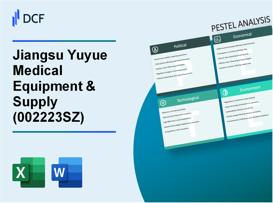 Jiangsu Yuyue Medical Equipment & Supply Co., Ltd. (002223.SZ): PESTEL Analysis