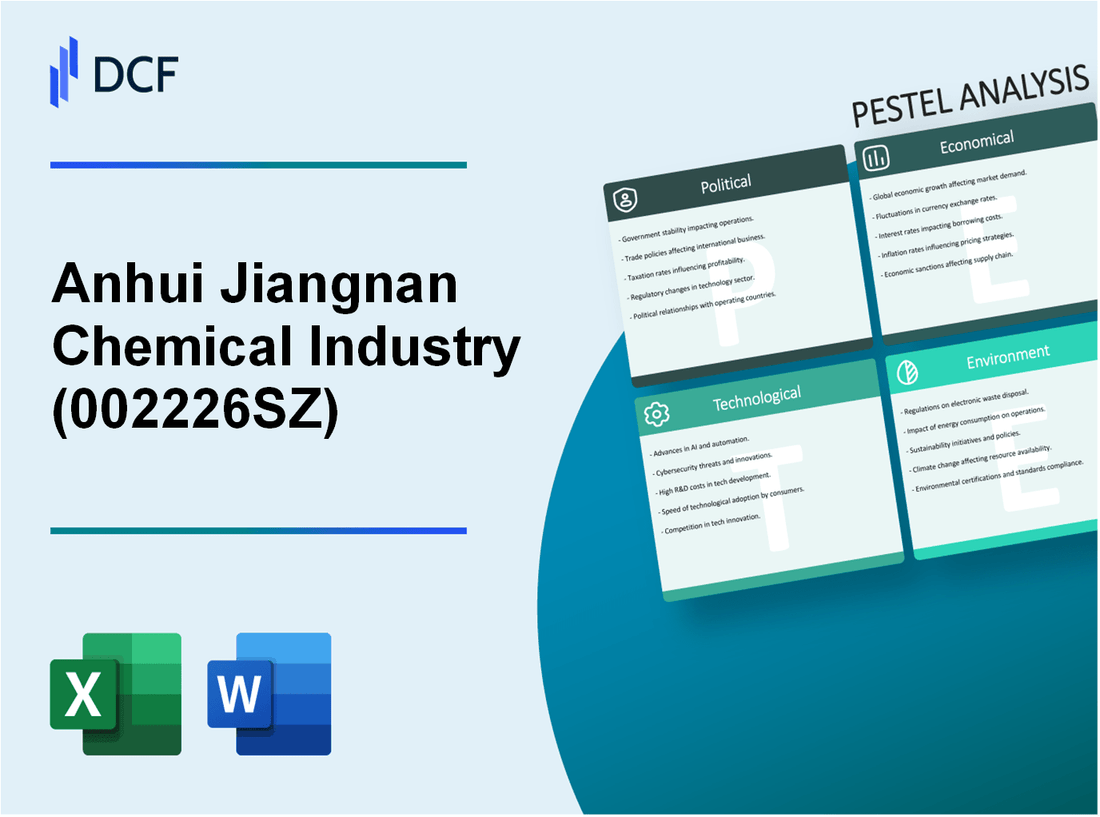 Anhui Jiangnan Chemical Industry Co., Ltd. (002226.SZ): PESTEL Analysis