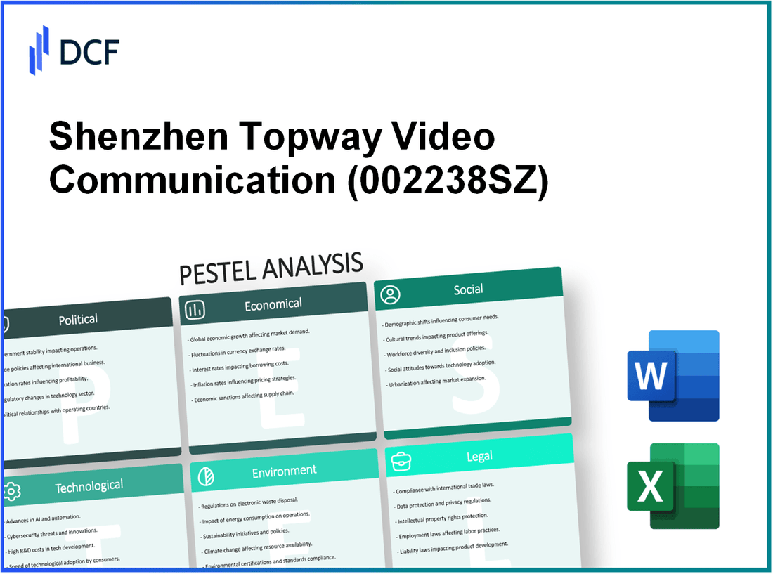 Shenzhen Topway Video Communication Co., Ltd (002238.SZ): PESTEL Analysis