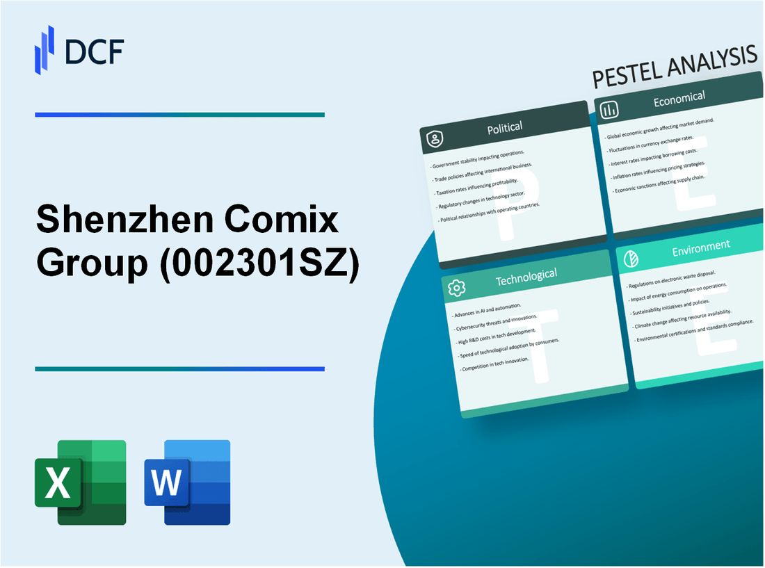 Shenzhen Comix Group Co., Ltd. (002301.SZ): PESTEL Analysis