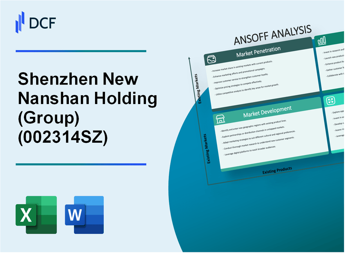 Shenzhen New Nanshan Holding Co., Ltd. (002314.SZ): Ansoff Matrix