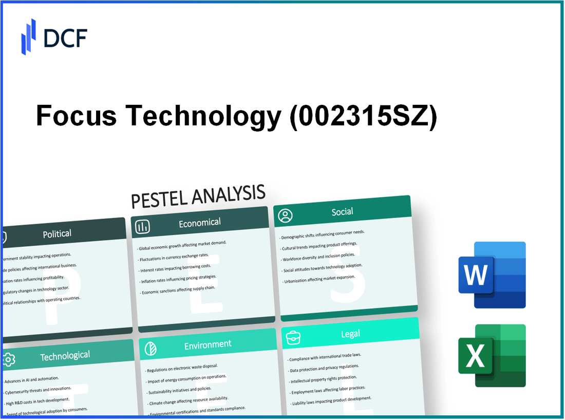 Focus Technology Co., Ltd. (002315.SZ): PESTEL Analysis