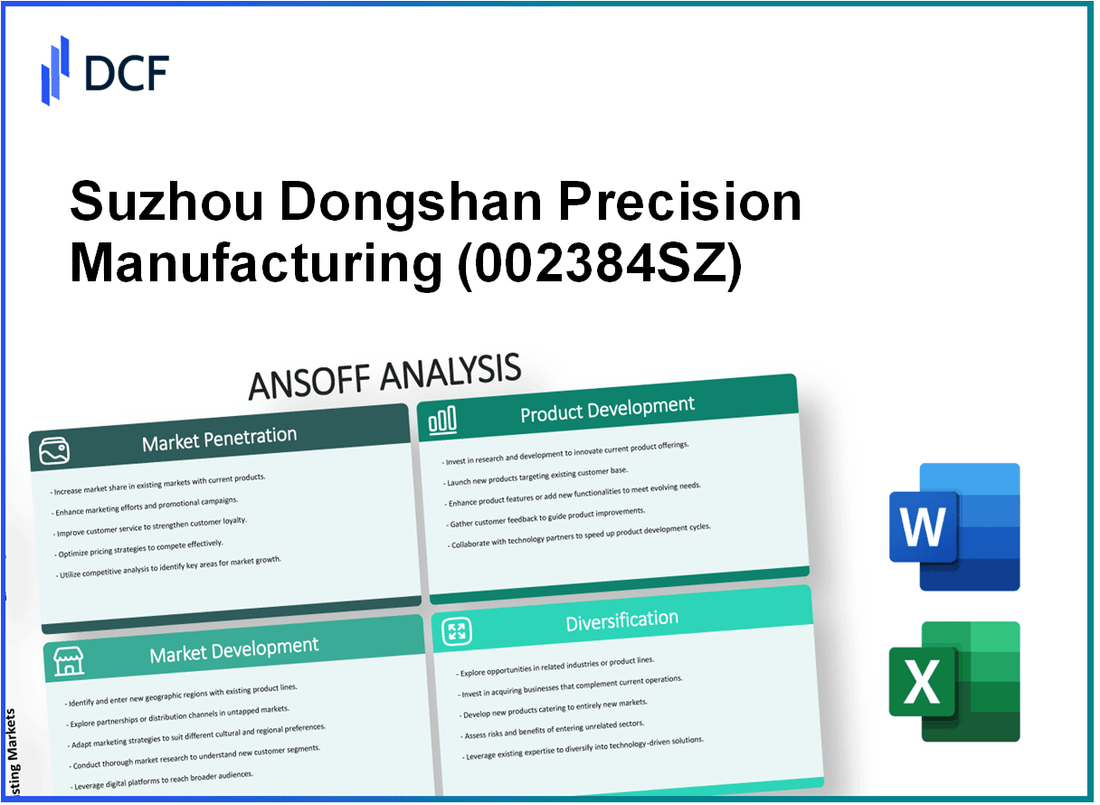 Suzhou Dongshan Precision Manufacturing Co., Ltd. (002384.SZ): Ansoff Matrix