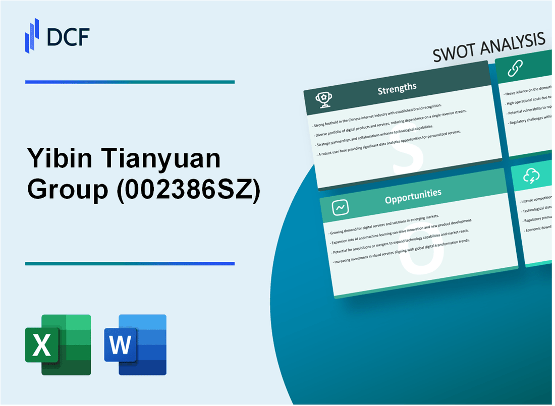 Yibin Tianyuan Group Co., Ltd. (002386.SZ): SWOT Analysis