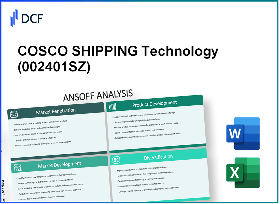 COSCO SHIPPING Technology Co., Ltd. (002401.SZ): Ansoff Matrix