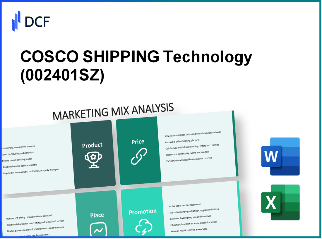 COSCO SHIPPING Technology Co., Ltd. (002401.SZ): Marketing Mix Analysis