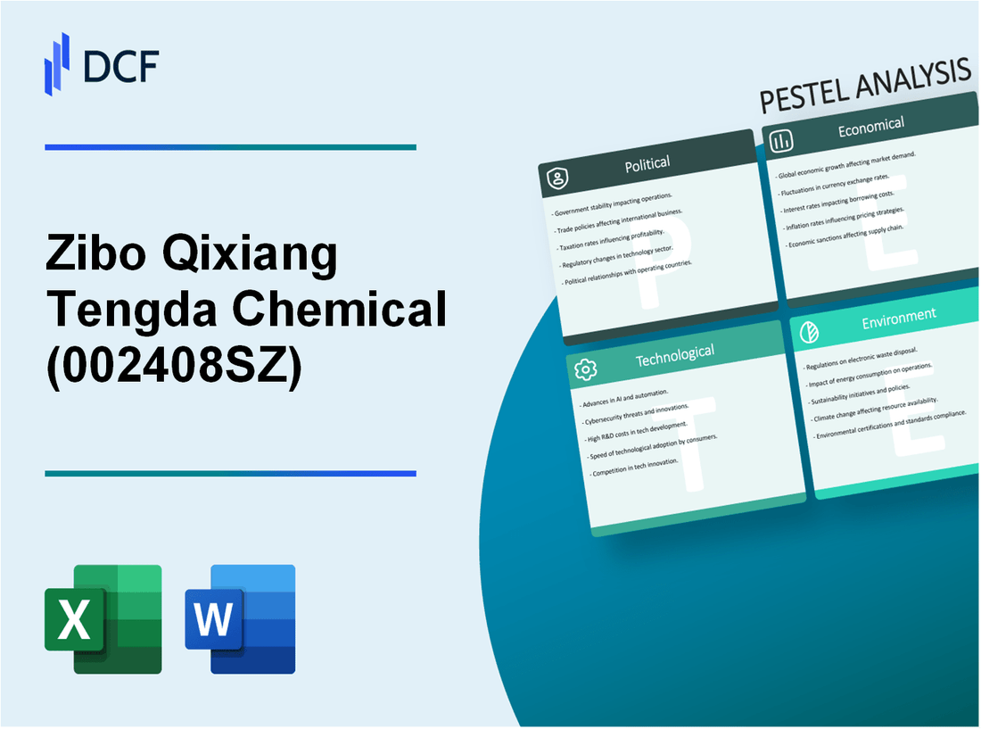 Zibo Qixiang Tengda Chemical Co., Ltd (002408.SZ): PESTEL Analysis