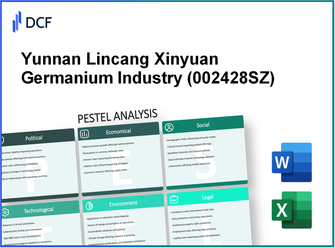 Yunnan Lincang Xinyuan Germanium Industry Co.,LTD (002428.SZ): PESTEL Analysis