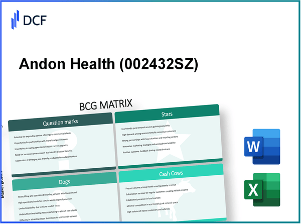 Andon Health Co., Ltd. (002432.SZ): BCG Matrix