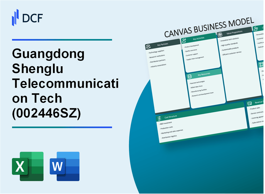 Guangdong Shenglu Telecommunication Tech. Co., Ltd. (002446.SZ): Canvas Business Model