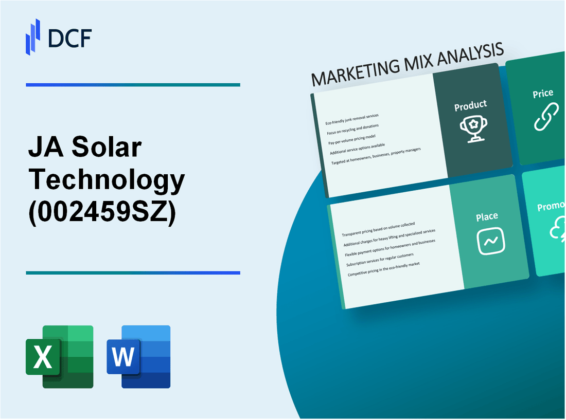 JA Solar Technology Co., Ltd. (002459.SZ): Marketing Mix Analysis