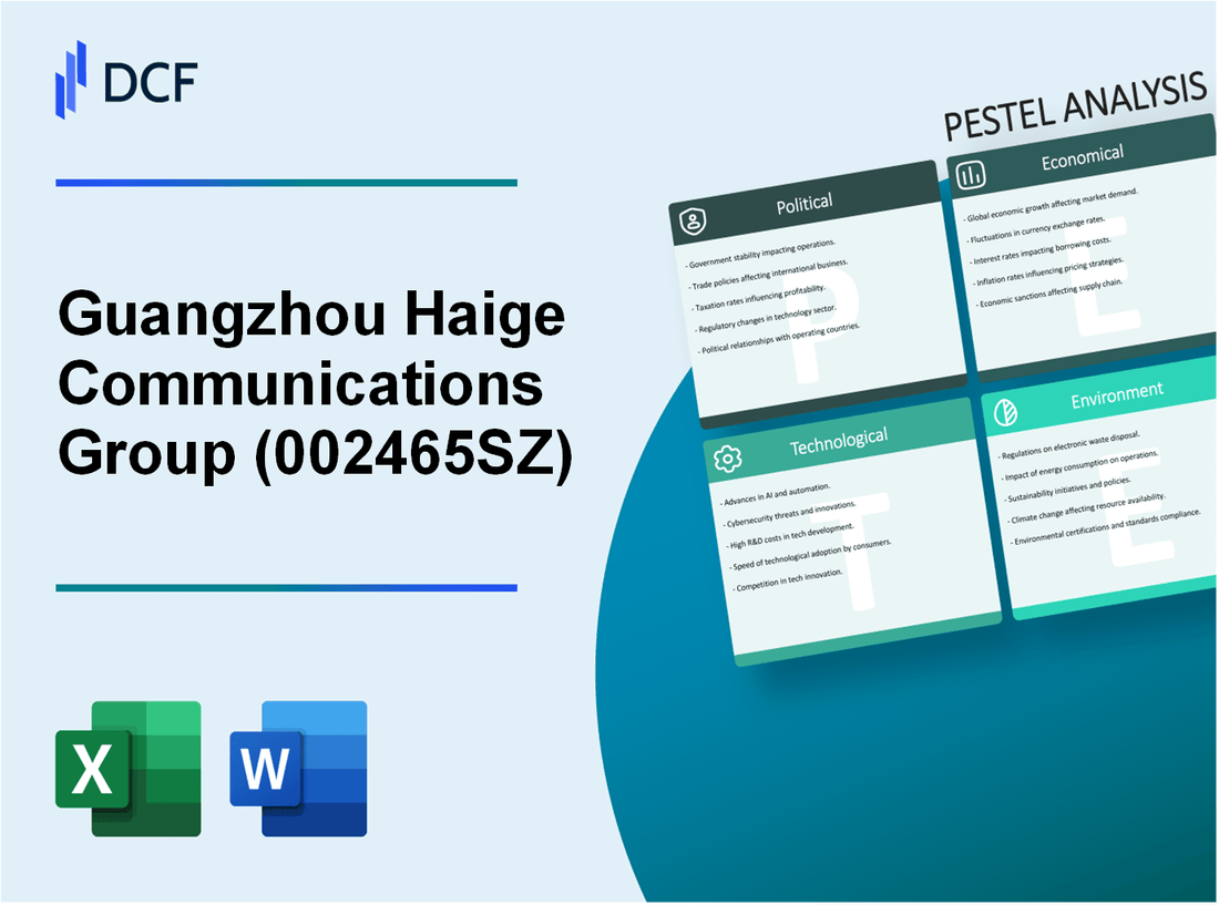 Guangzhou Haige Communications Group Incorporated Company (002465.SZ): PESTEL Analysis