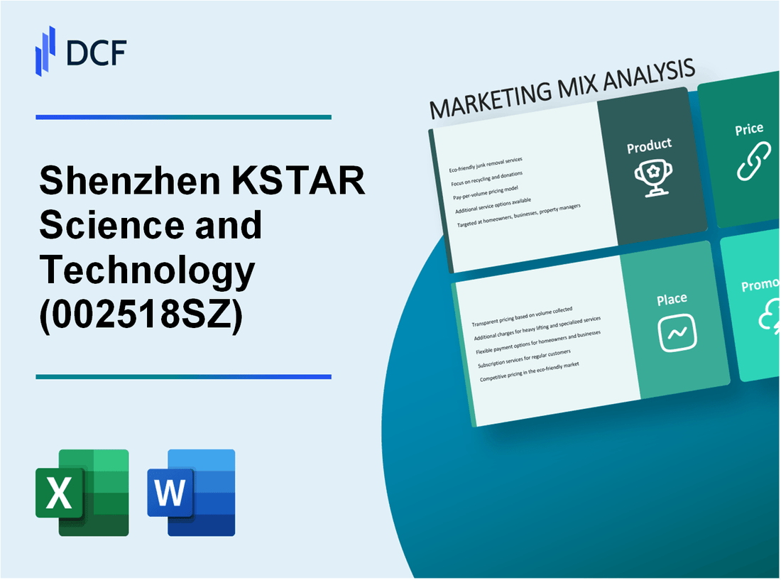 Shenzhen KSTAR Science and Technology Co., Ltd. (002518.SZ): Marketing Mix Analysis