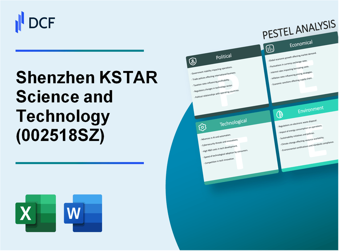 Shenzhen KSTAR Science and Technology Co., Ltd. (002518.SZ): PESTEL Analysis