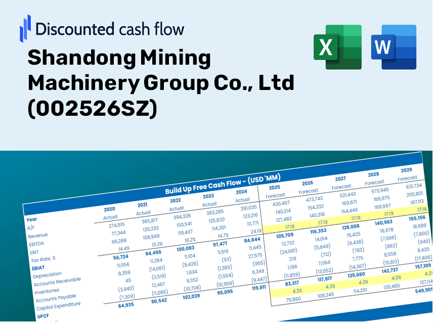 Shandong Mining Machinery Group Co., Ltd (002526SZ) DCF Valuation