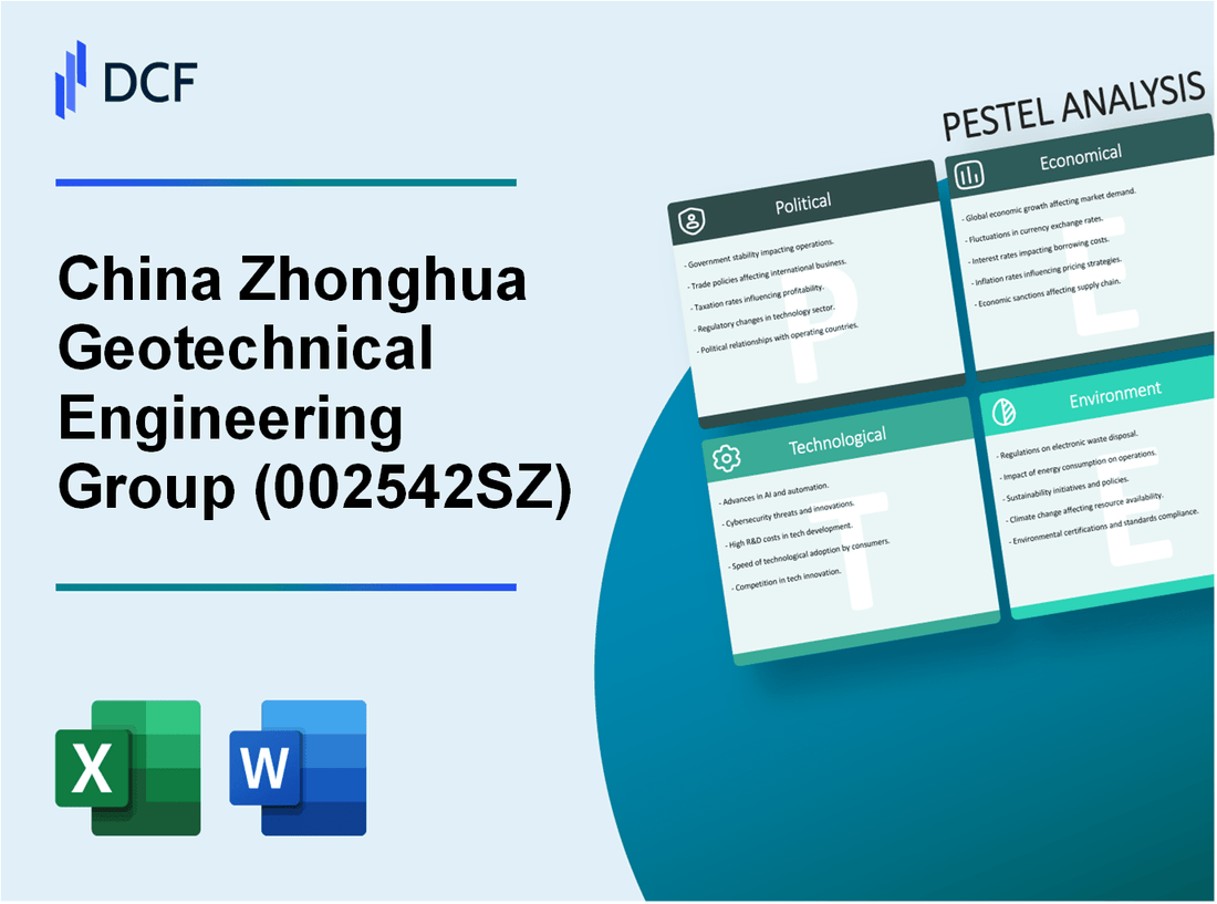 China Zhonghua Geotechnical Engineering Group Co., Ltd. (002542.SZ): PESTEL Analysis