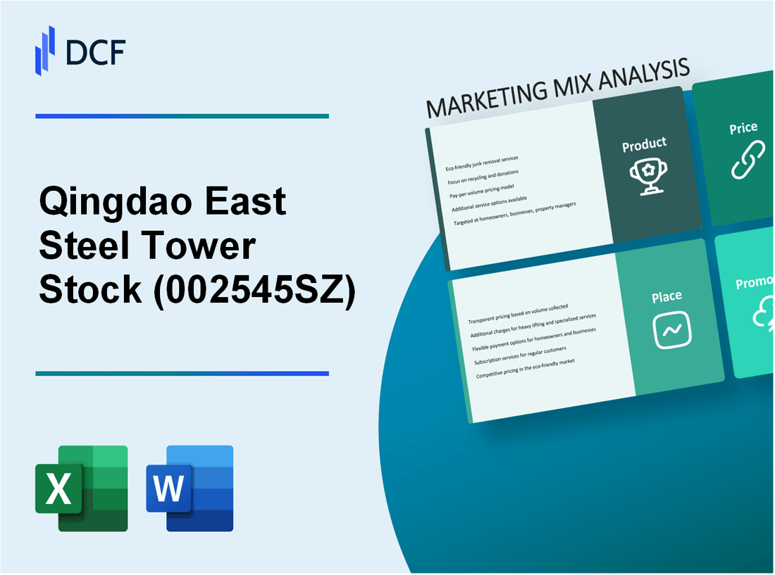 Qingdao East Steel Tower Stock Co.Ltd (002545.SZ): Marketing Mix Analysis