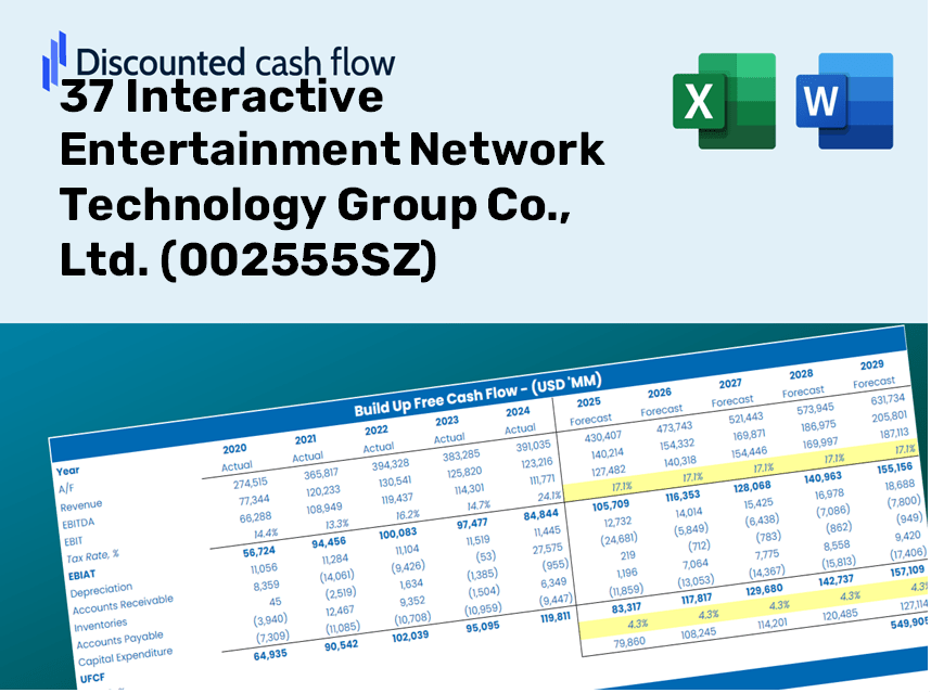 37 Interactive Entertainment Network Technology Group Co., Ltd. (002555SZ) DCF Valuation