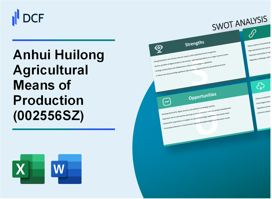 Anhui Huilong Agricultural Means of Production Co.,Ltd. (002556.SZ): SWOT Analysis