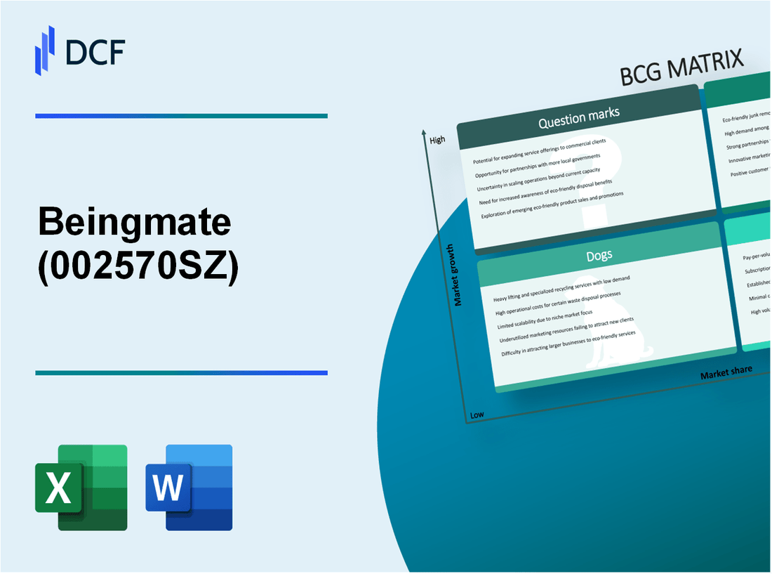 Beingmate Co., Ltd. (002570.SZ): BCG Matrix