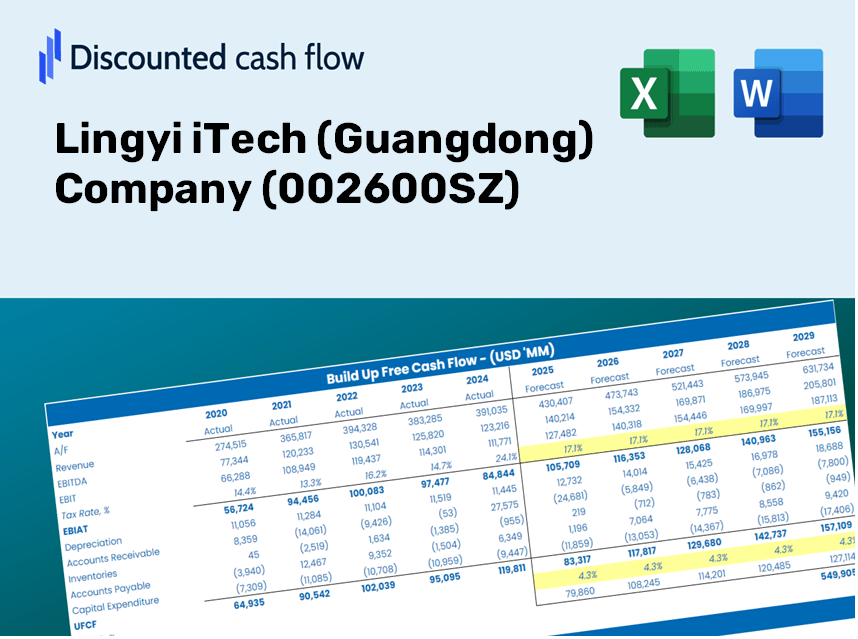 Lingyi iTech (Guangdong) Company (002600SZ) DCF Valuation